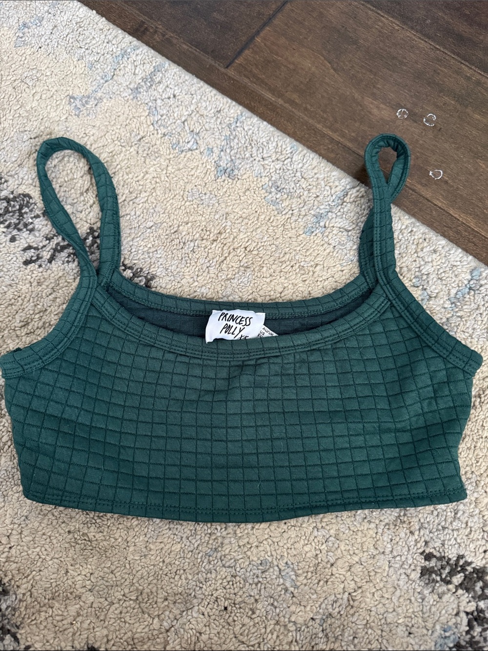 Princess Polly Green Bralette top